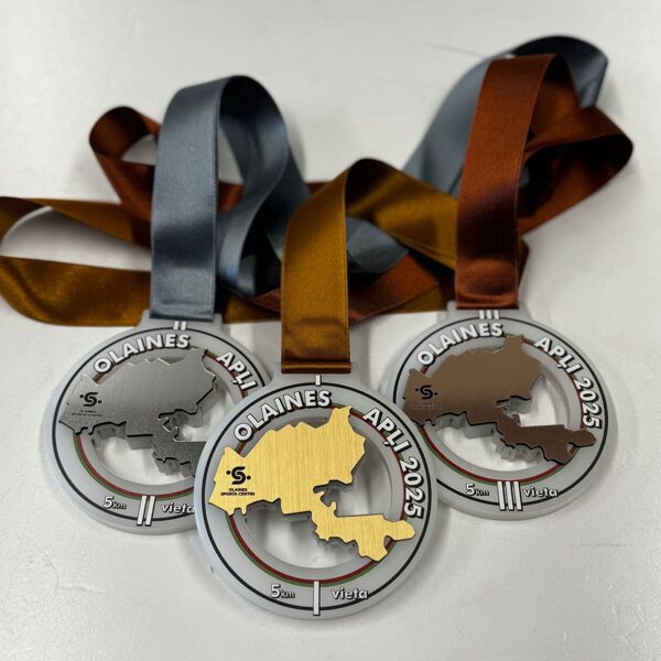 Olaine Circles 2025 - acrylic glass medals