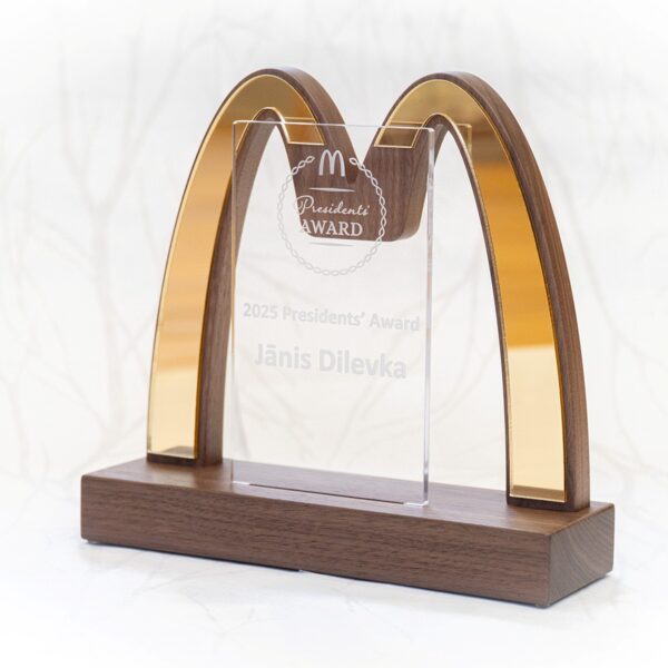 McDonalds pateicības balva