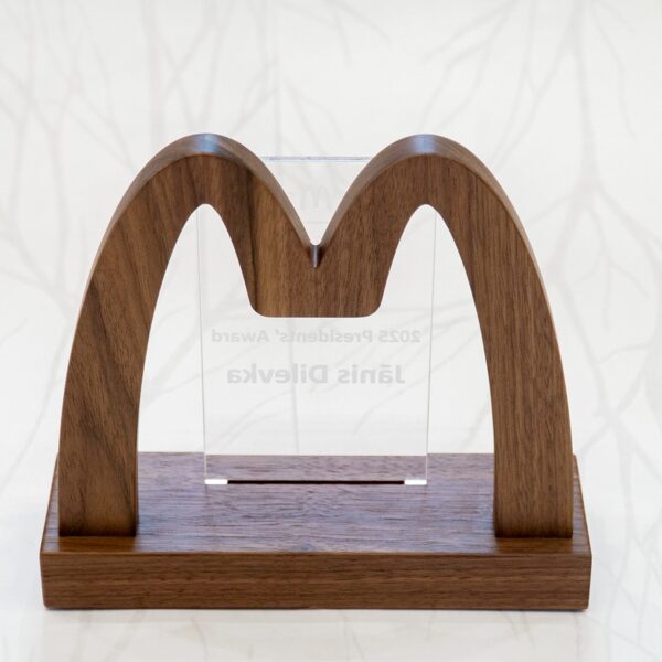 McDonalds pateicības balva