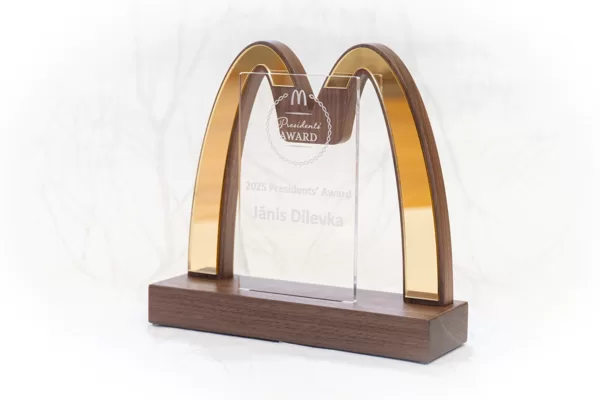 McDonalds pateicības balva